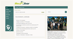 Desktop Screenshot of mecaolivar.com